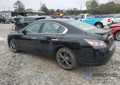 2014 Nissan Maxima S z USA, uszkodzony, nr VIN 1N4AA5AP6EC485198